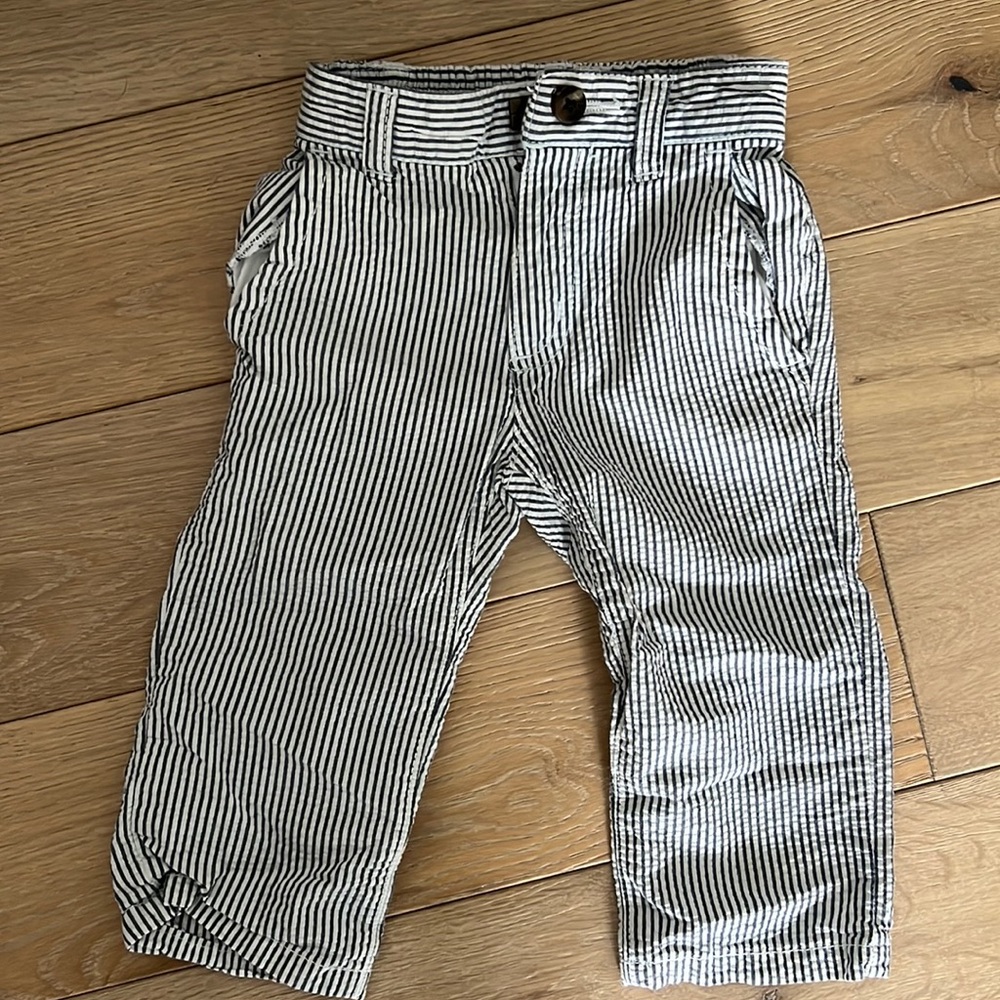 Gymboree Baby Boy Striped Seersucker pant 12-18 months